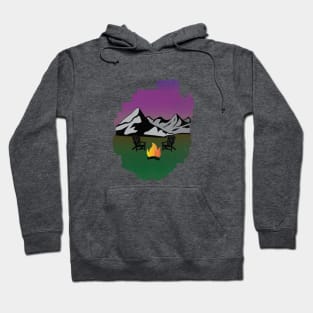 Adirondack Chairs & Fire Hoodie